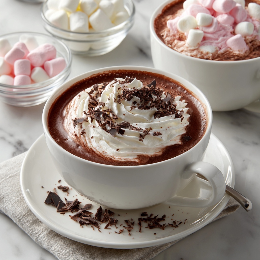 Rich Homemade Hot Chocolate Recipe - Recipe Image
