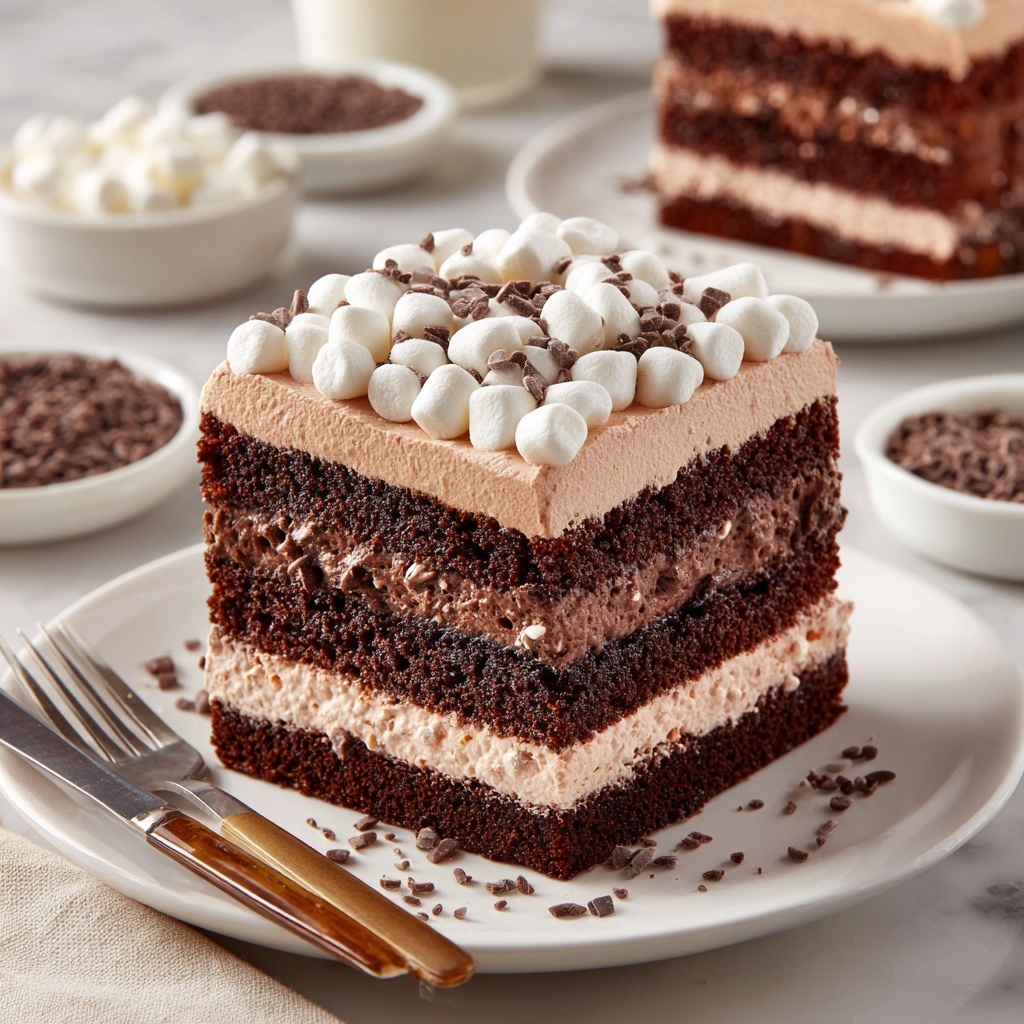 Hot Chocolate Icebox Cake Recipe - Recipe Image