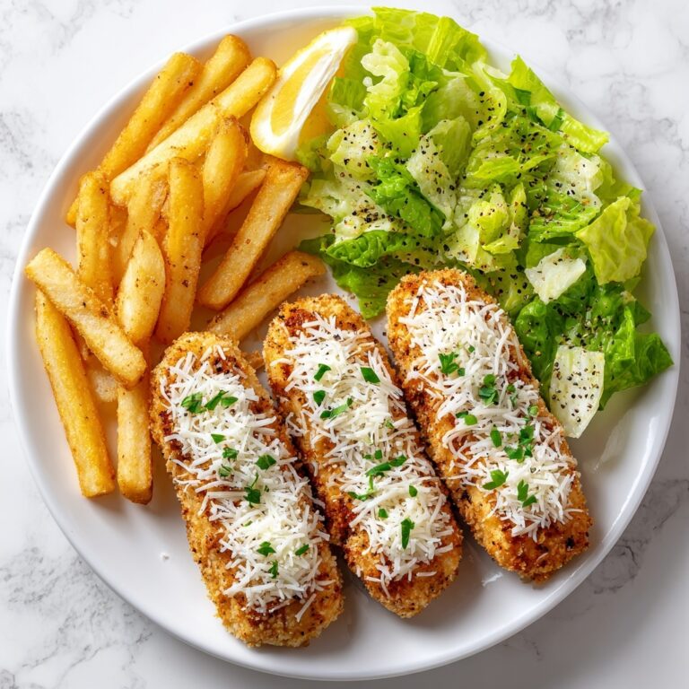 Baked Garlic Parmesan Chicken Tenders Recipe