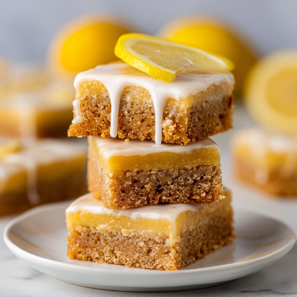 Lemon Blondies Recipe - Recipe Image