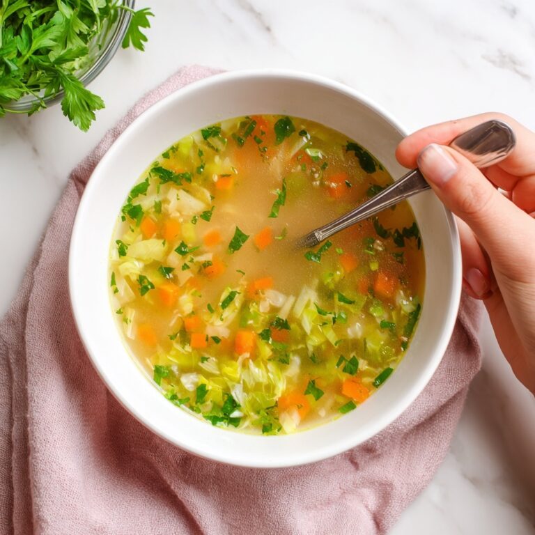 Healing Cabbage Soup Recipe