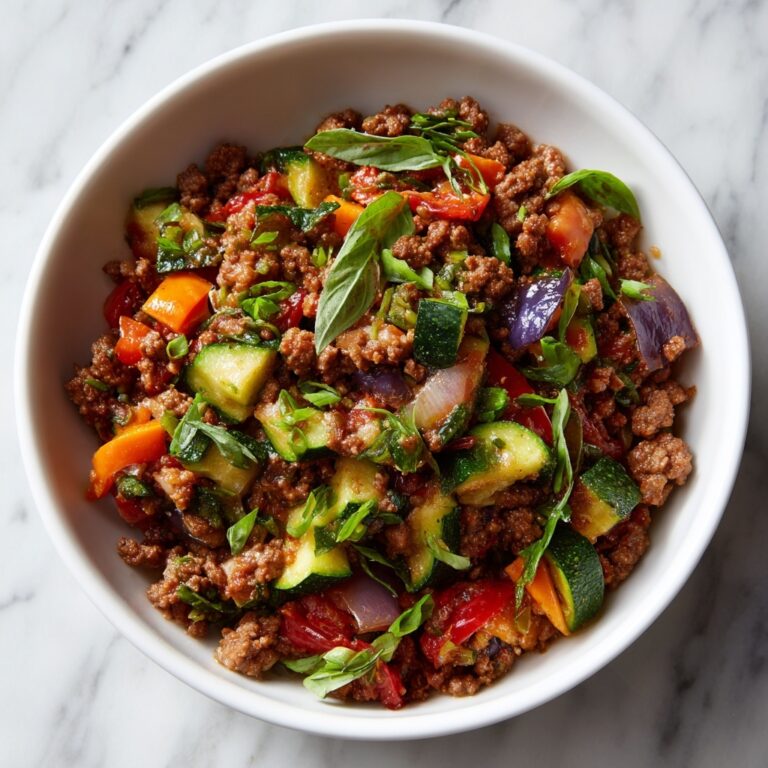 Mediterranean Ground Beef Stir-Fry Recipe