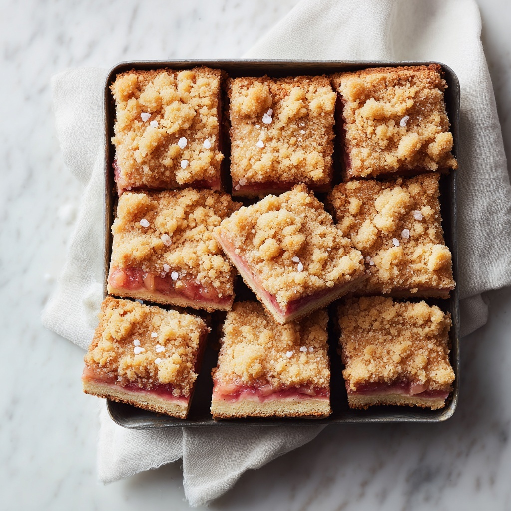 Coconut Rhubarb Breakfast Cake Recipe - Recipe Image