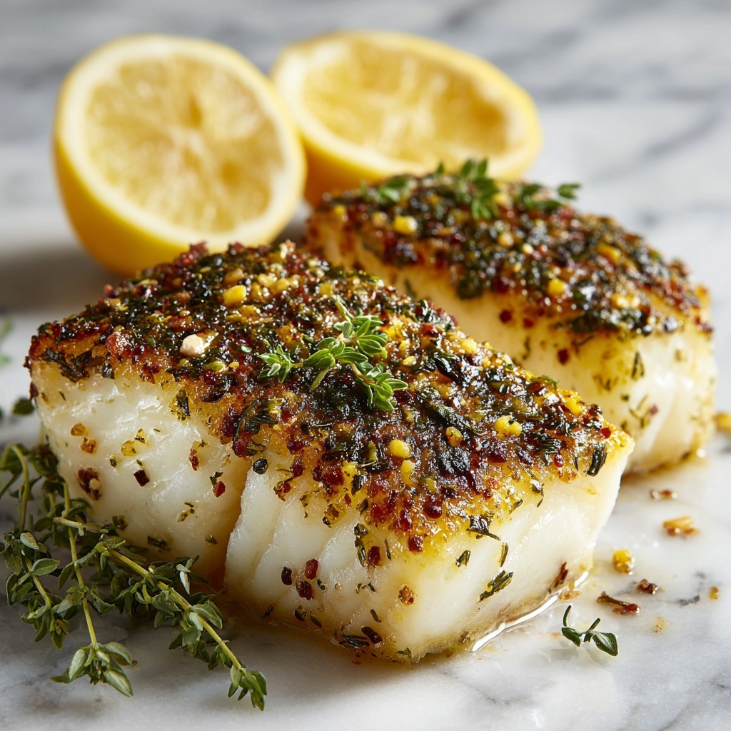 Lemon and Thyme Roasted Sea Bass Recipe - Recipe Image