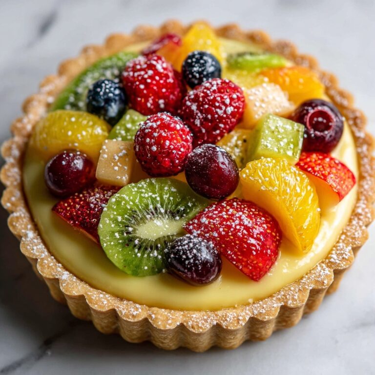 Cinnamon Sugar Cookie Fruit Tart Recipe