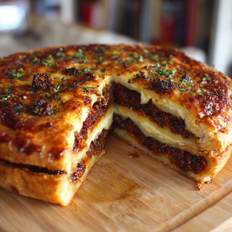 Deep-Dish Pizza Pie Recipe