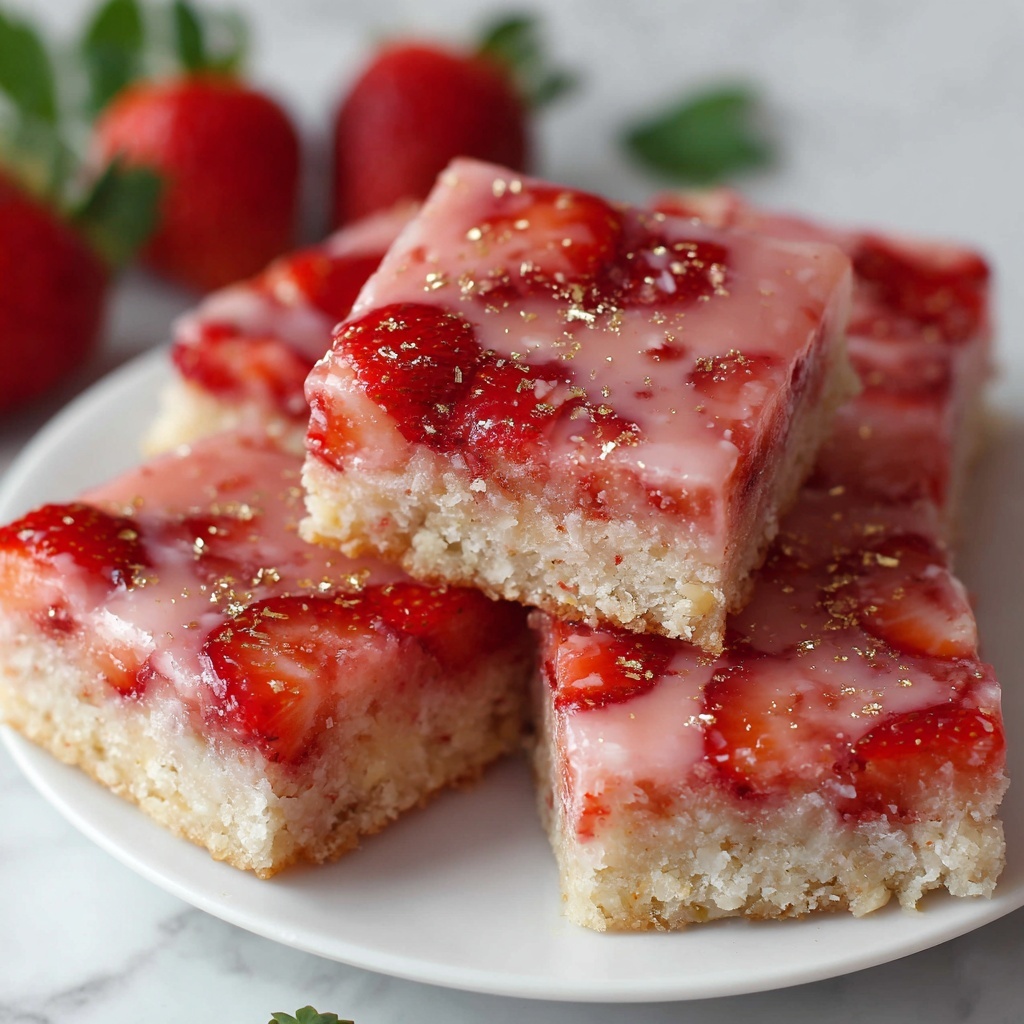 Strawberry Bars Recipe - Recipe Image