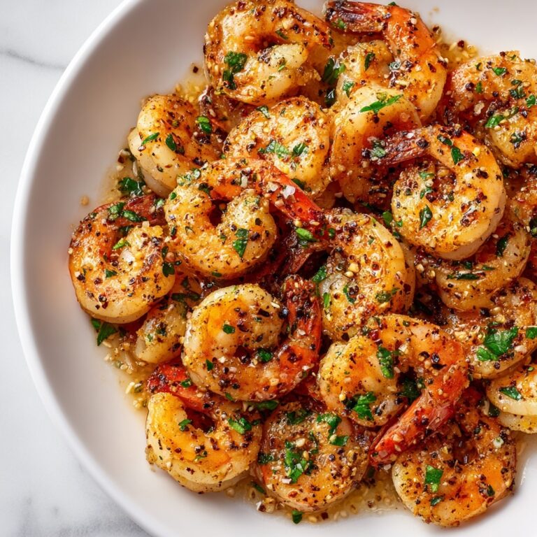 Garlic Parmesan Roasted Shrimp Recipe