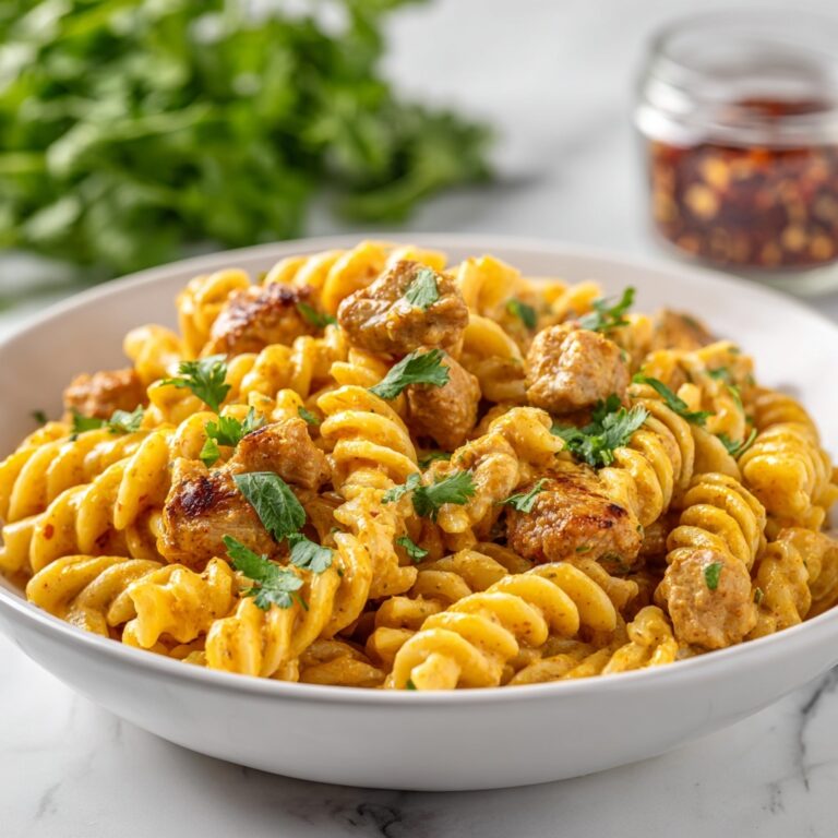 Butter Chicken Pasta Recipe