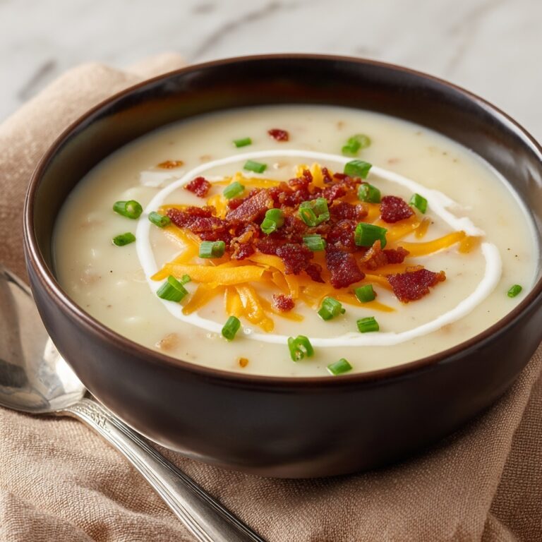 Crockpot Loaded Potato Soup Recipe