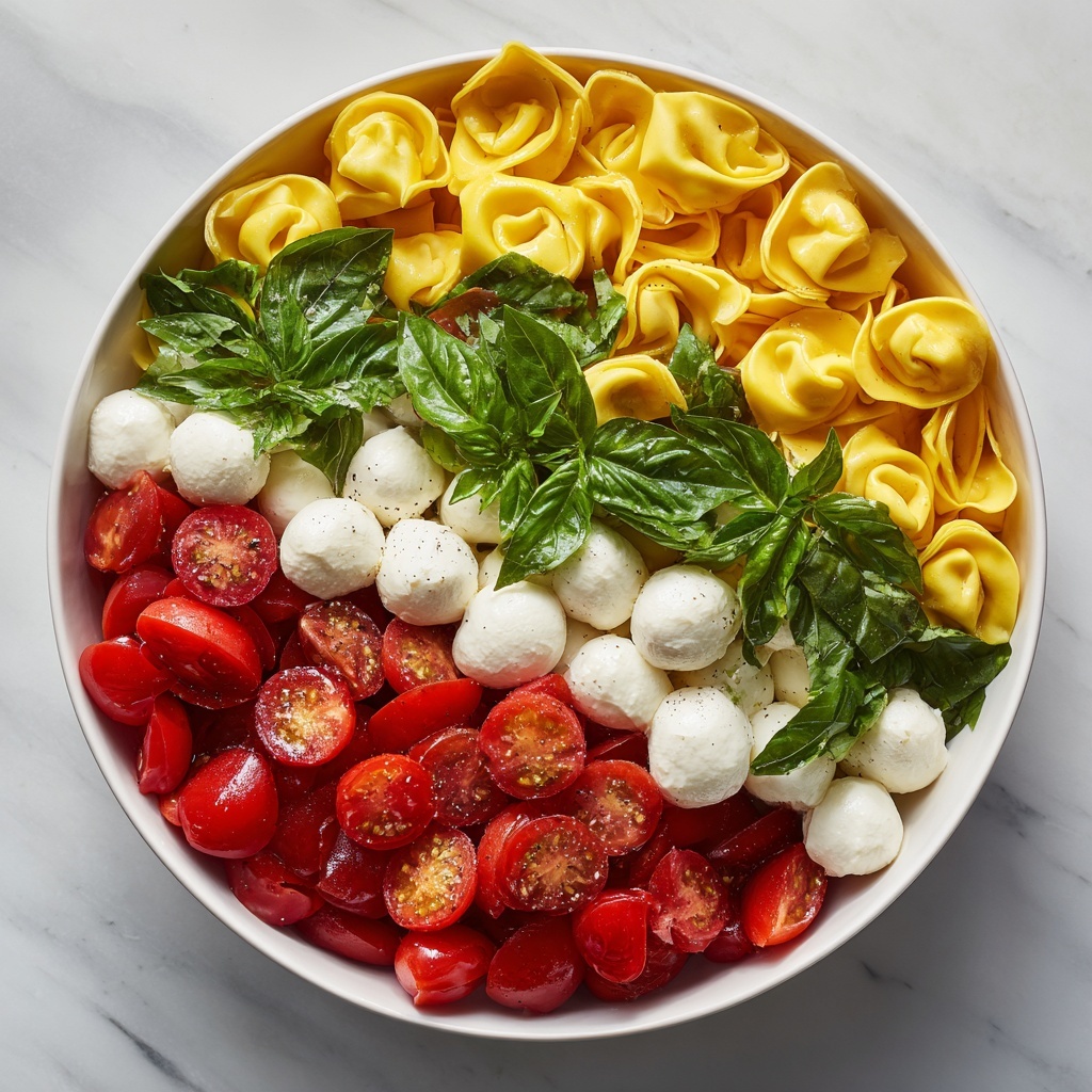 Tortellini Caprese Salad Recipe - Recipe Image