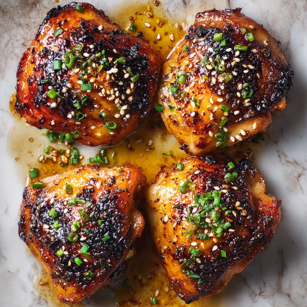 Boneless Skinless Chicken Thighs with Teriyaki Marinade Recipe - Recipe Image