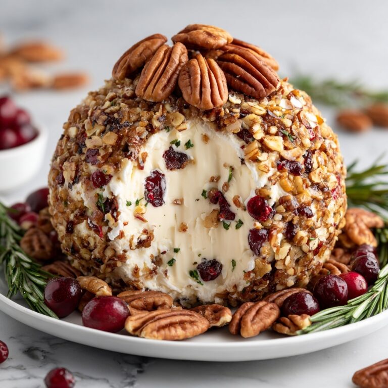 Cranberry Pecan Cheese Ball Recipe