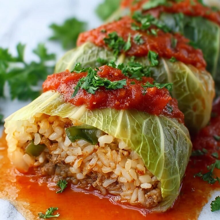 Old-Fashioned Stuffed Cabbage Rolls Recipe