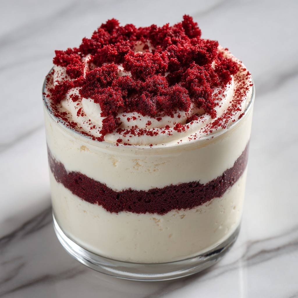 Red Velvet Cheesecake Trifle Recipe - Recipe Image