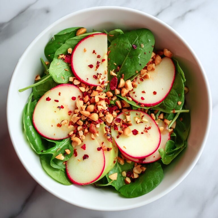 Apple Radish and Watercress Salad with Pistachio Chile de Árbol Dressing Recipe