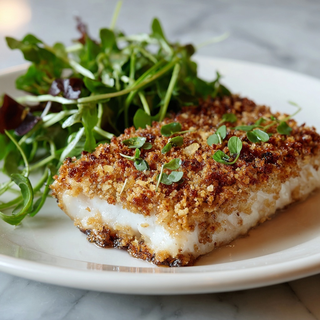 Parmesan Crusted Cod Recipe - Recipe Image