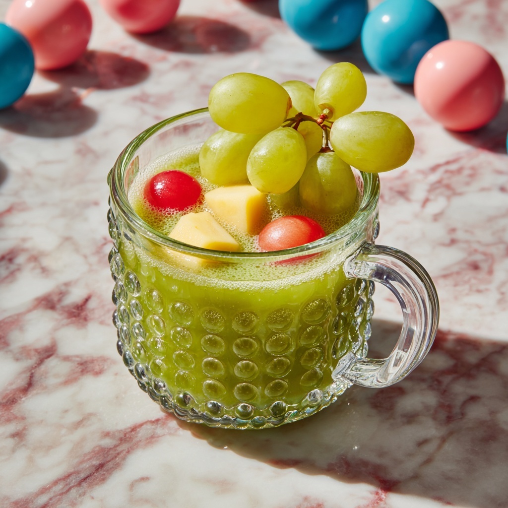 Festive Lime Sherbet Punch Recipe - Recipe Image