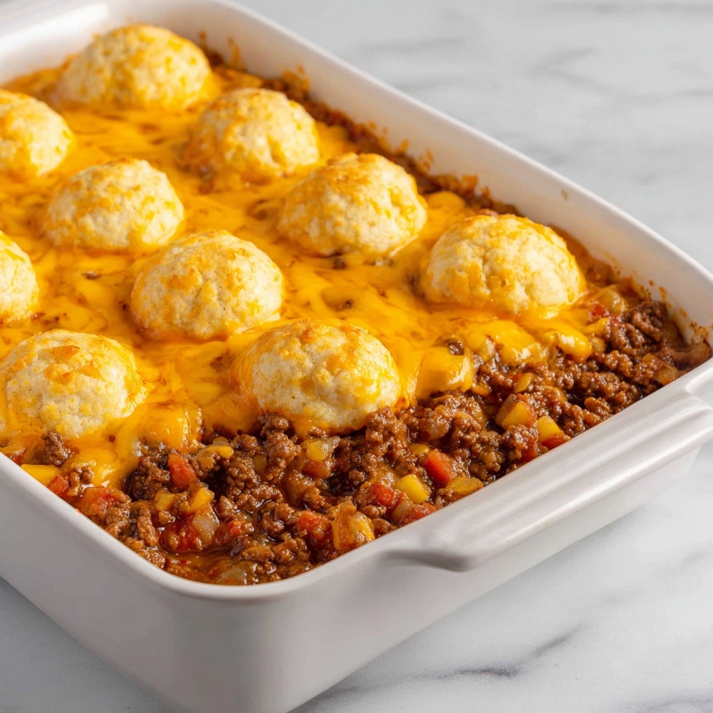 Sloppy Joe Bubble Up Casserole Recipe - Recipe Image