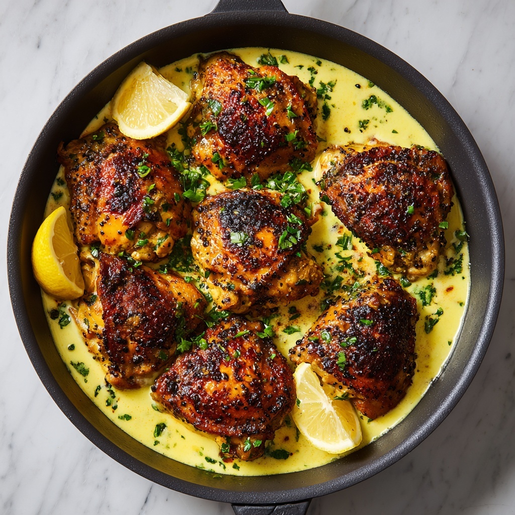 Garlic Parmesan Chicken with White Wine Cream Sauce Recipe - Recipe Image