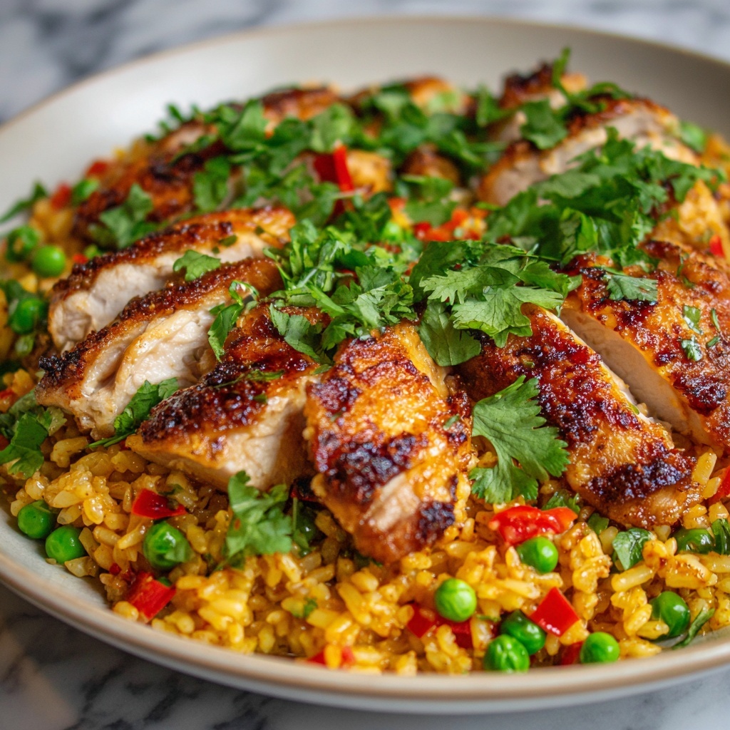 Caribbean Chicken and Rice Recipe - Recipe Image