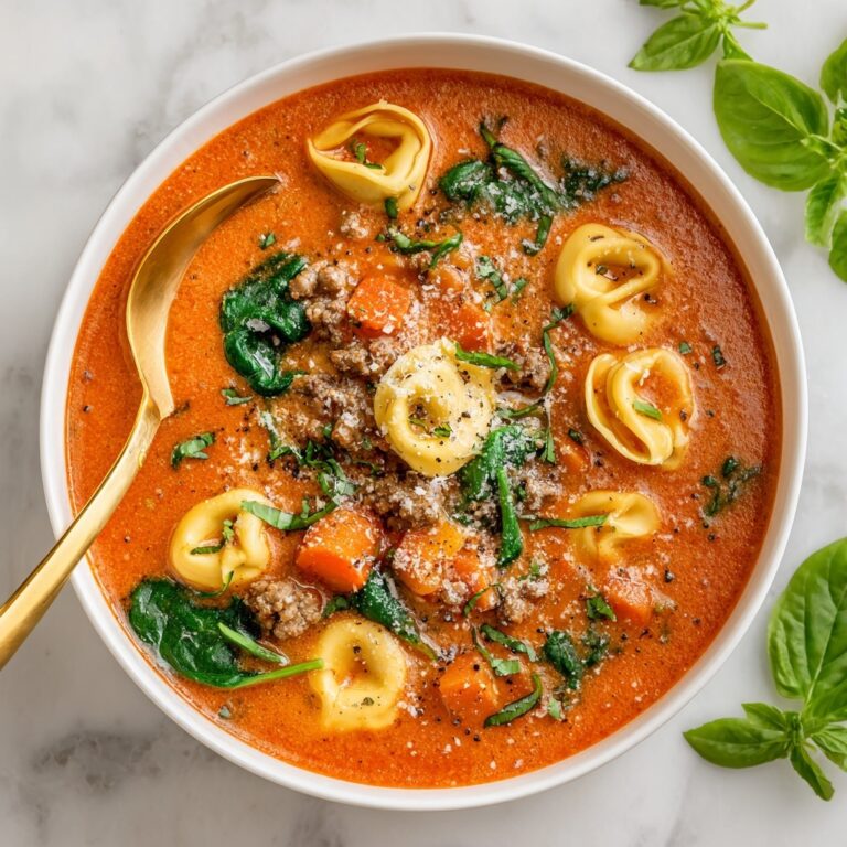 Crockpot Sausage Tortellini Soup Recipe