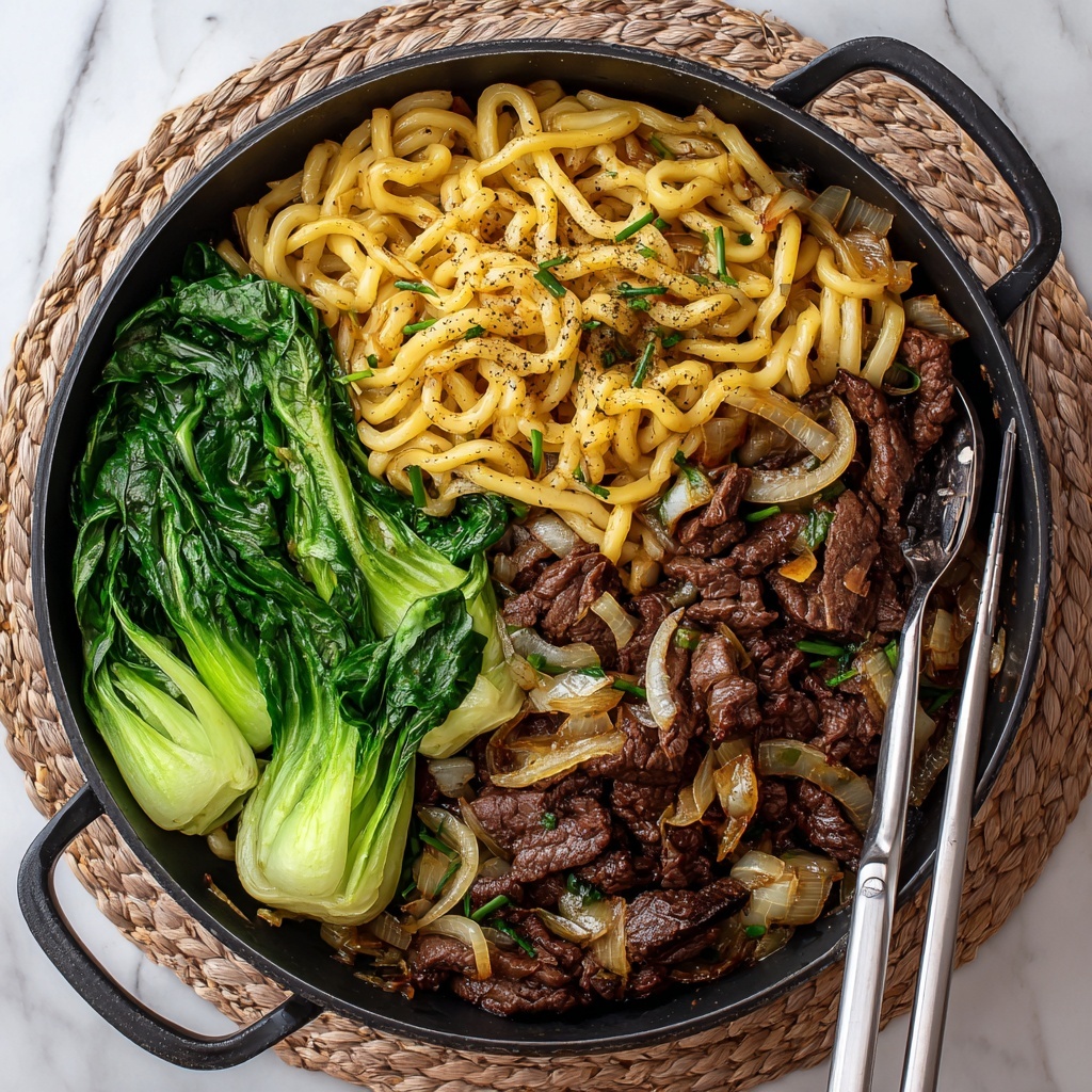 Black Pepper Beef Noodles Recipe - Recipe Image