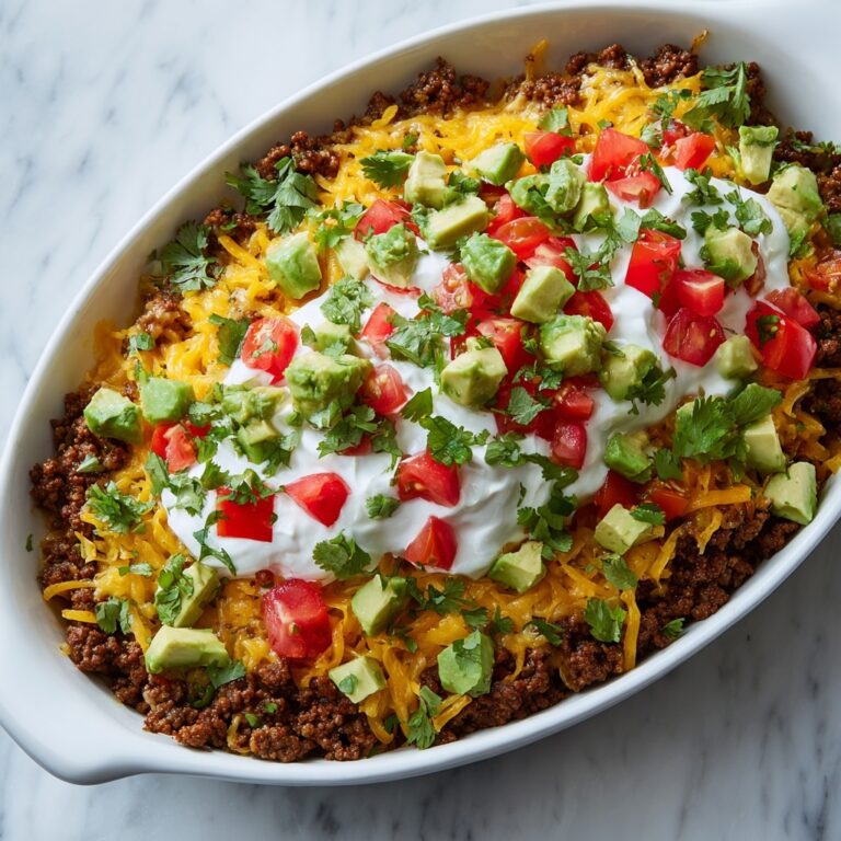 Skinny Taco Dip for a Crowd Recipe