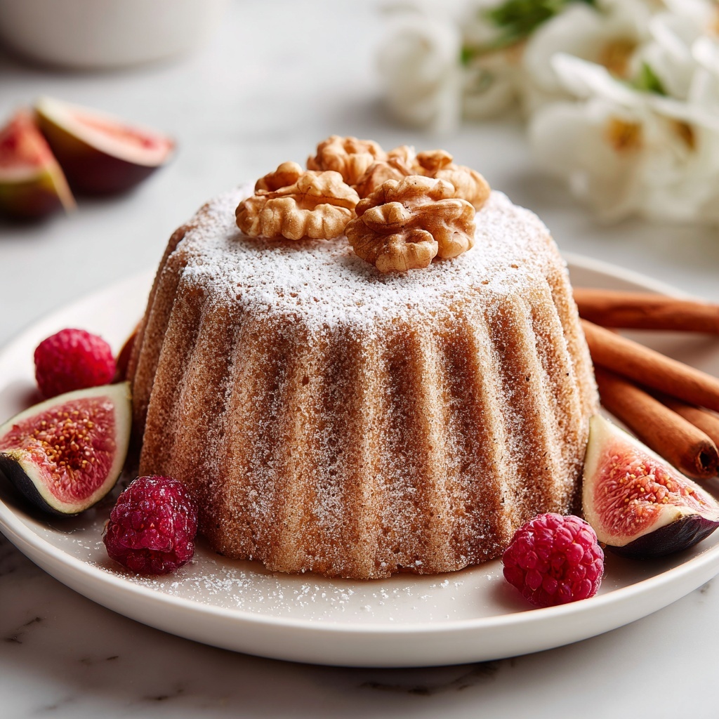 Walnut Cinnamon Cake Recipe - Recipe Image