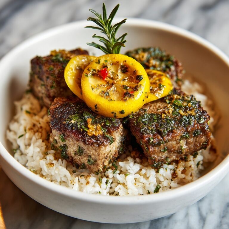 Lemon Herb Chicken and Rice Recipe