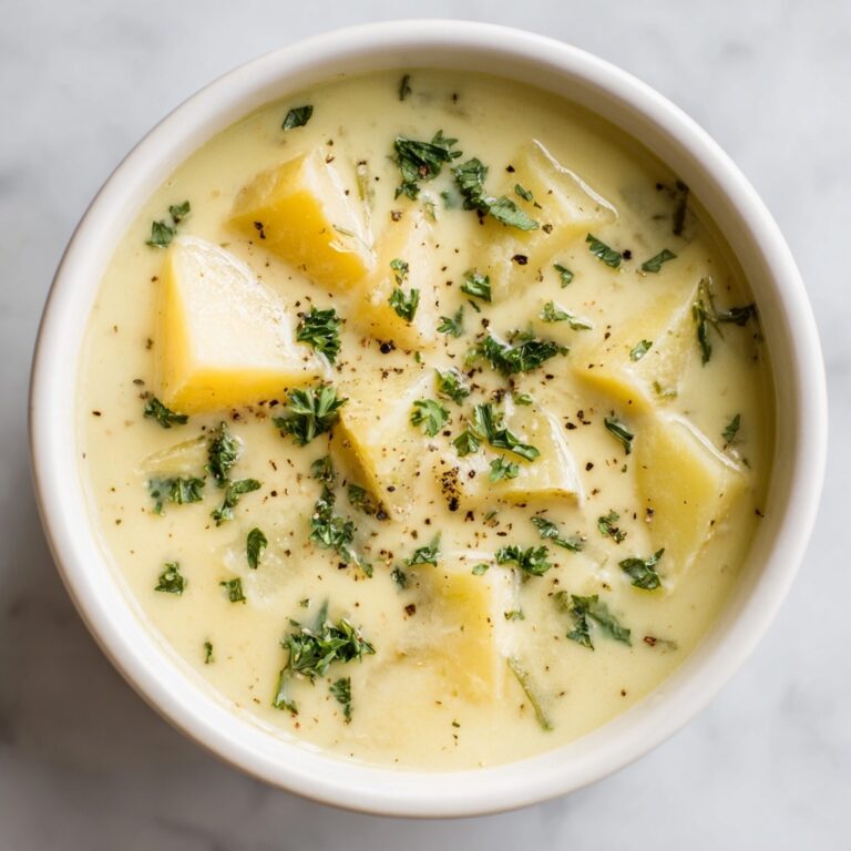 Roasted Garlic Potato Soup Recipe