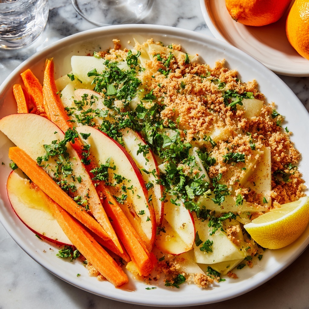 Crunchy Apple Carrot Salad Delight Recipe - Recipe Image