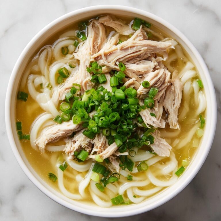 Chicken Udon Soup Recipe