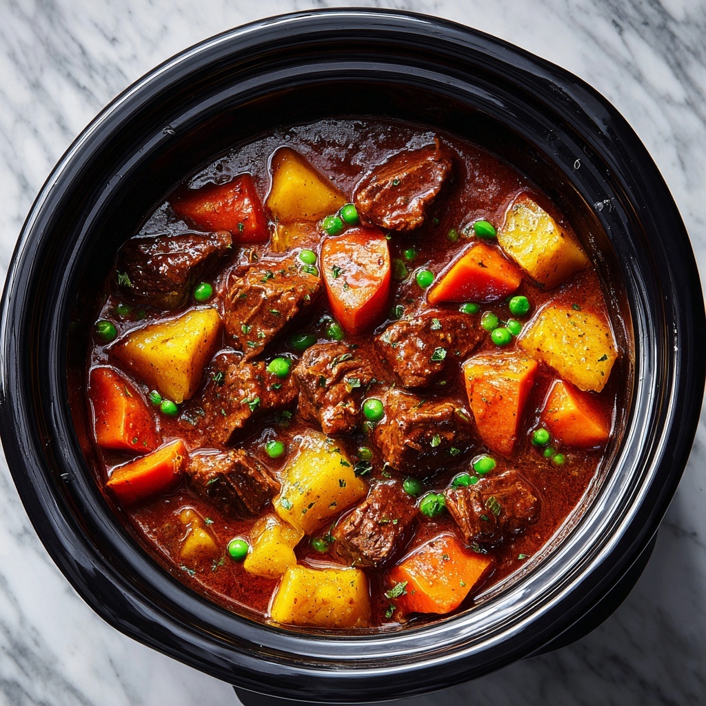 Wholesome Crockpot Beef Stew Recipe - Recipe Image