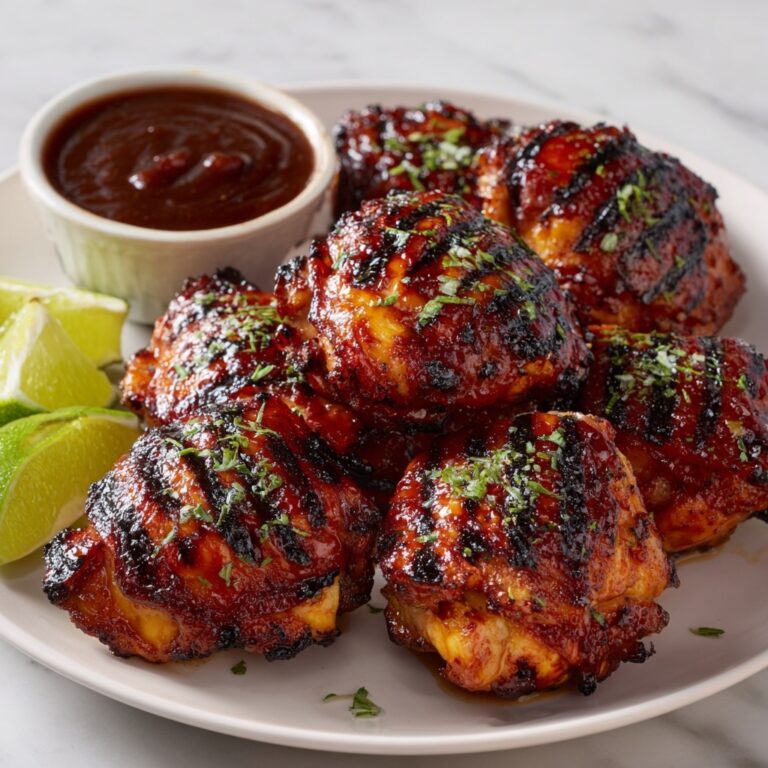 Grilled Thai Chicken with Sweet Chili and Lime Recipe