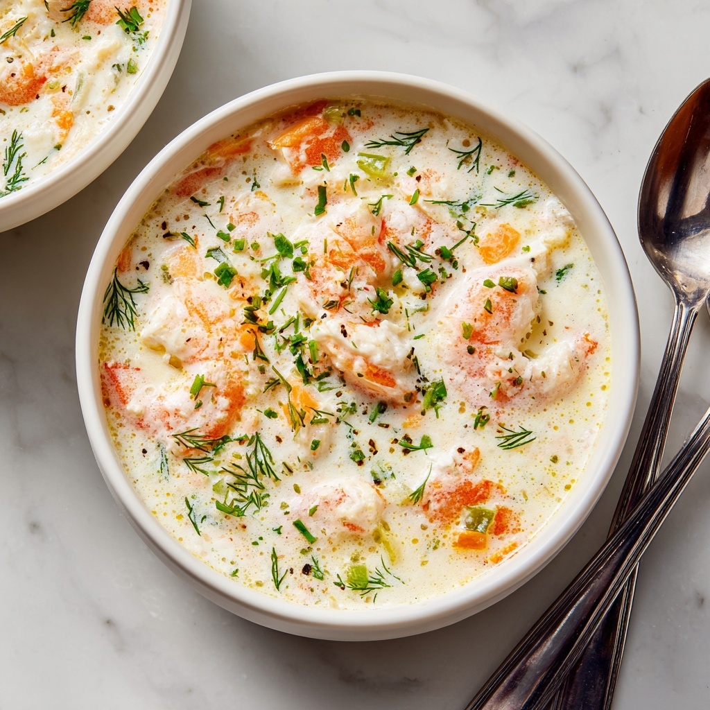 Irish Seafood Chowder with Crispy Bacon Recipe - Recipe Image