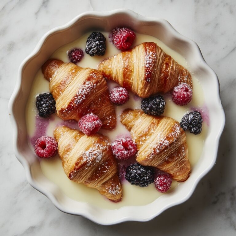 Berry Croissant Breakfast Bake – Easy 25-Minute Delight Recipe