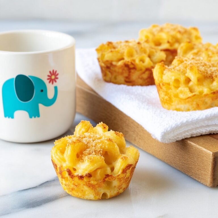 Mac and Cheese Muffins for Baby-Led Weaning Recipe