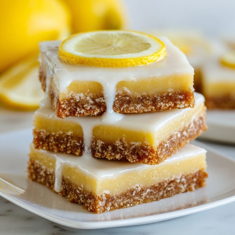 Lemon Blondies Recipe