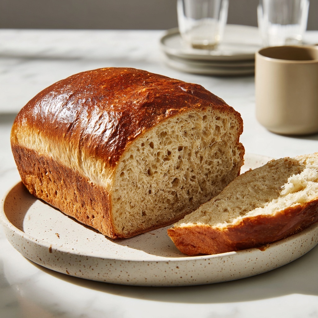 Yogurt Almond Flour Bread Recipe - Recipe Image
