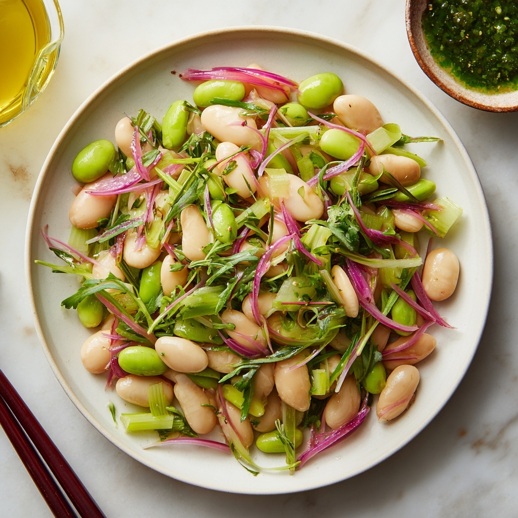 Marinated Cilantro Lime Bean Salad Recipe - Recipe Image