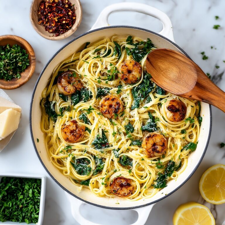 Garlic Butter Shrimp Pasta Recipe