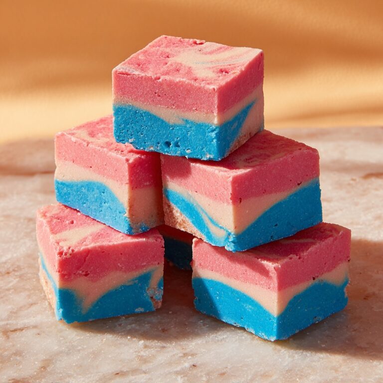 Homemade Cotton Candy Fudge Recipe