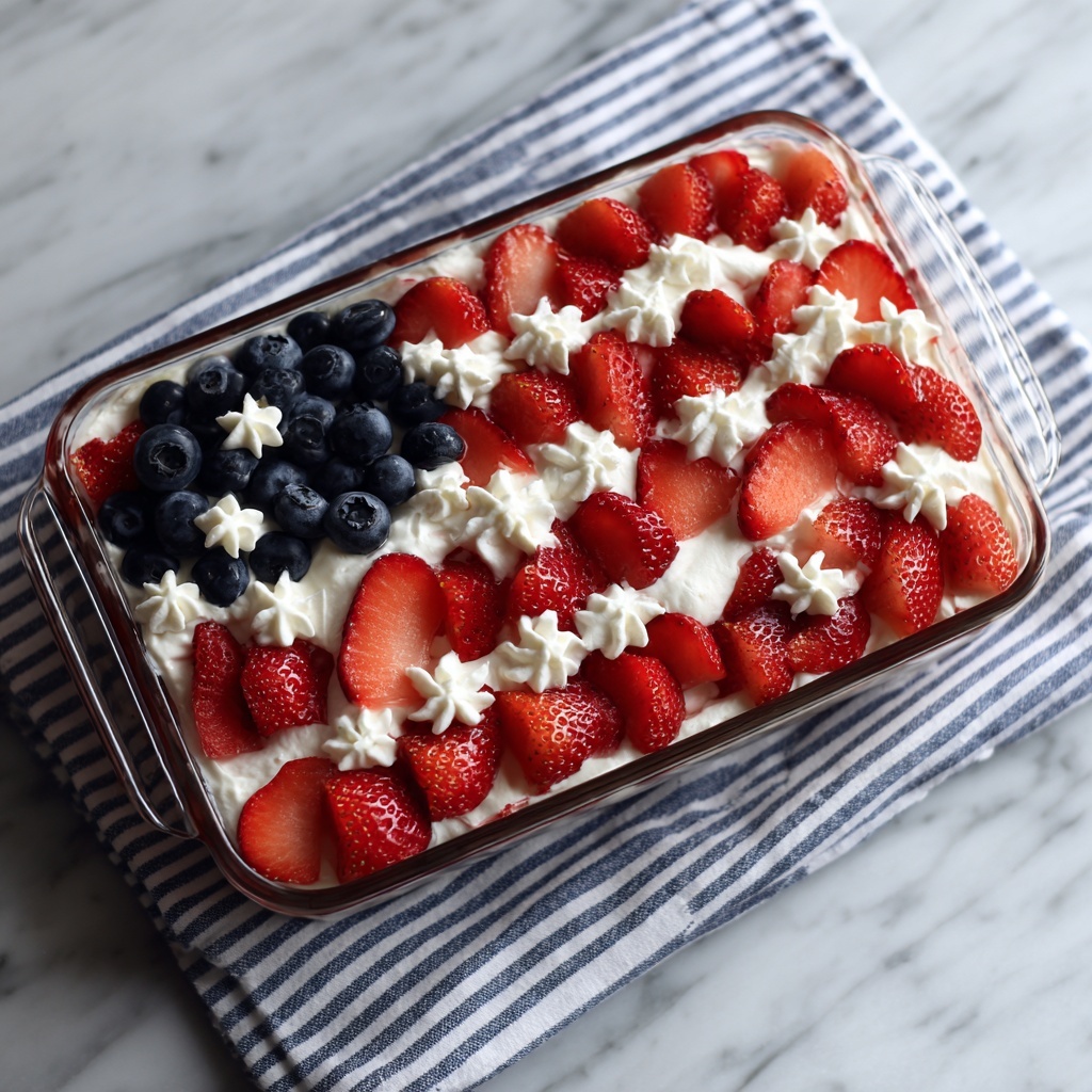 American Flag Fruit Pizza Recipe - Recipe Image