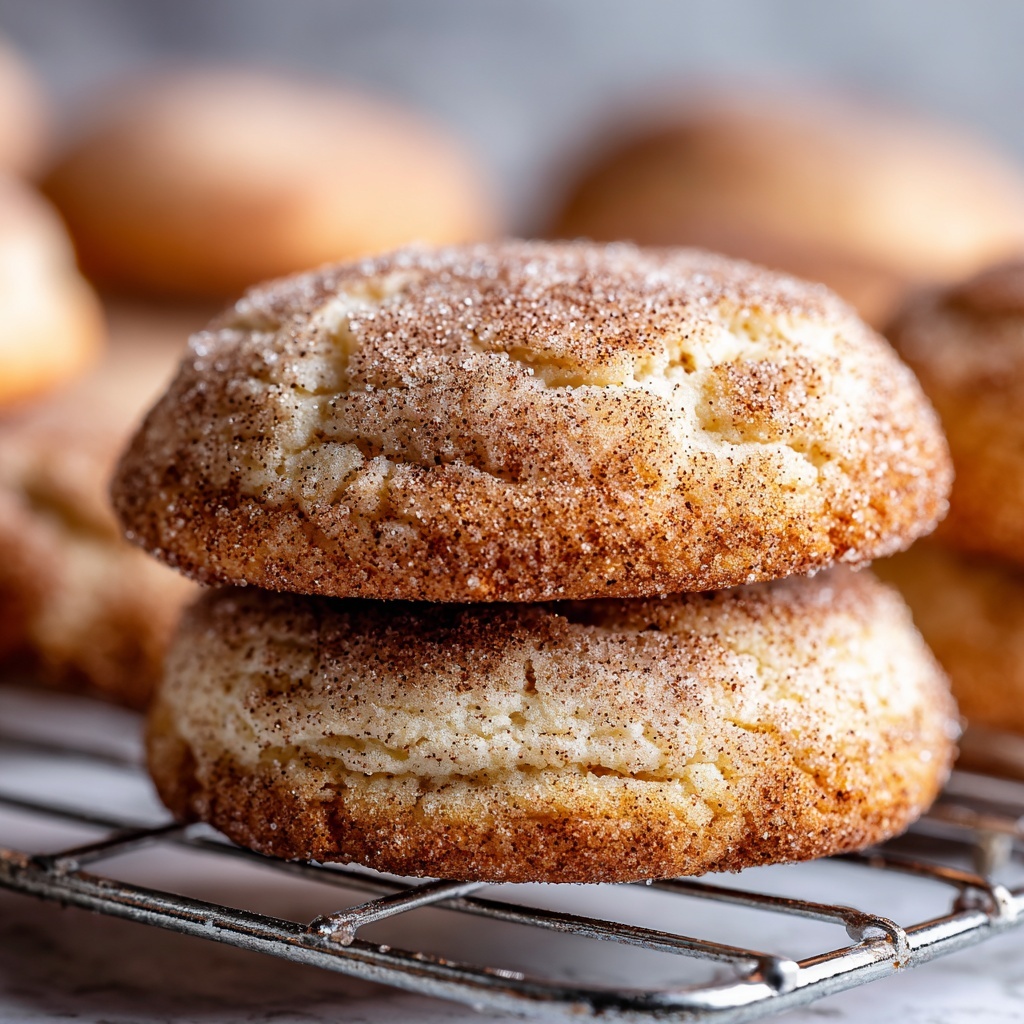 Chewy Pumpkin Snickerdoodle Cookies Recipe - Recipe Image