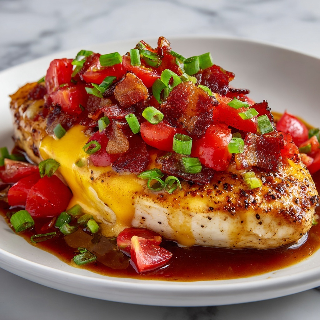 Monterey Chicken with Bacon, Barbecue Sauce, and Melted Monterey Jack Recipe - Recipe Image