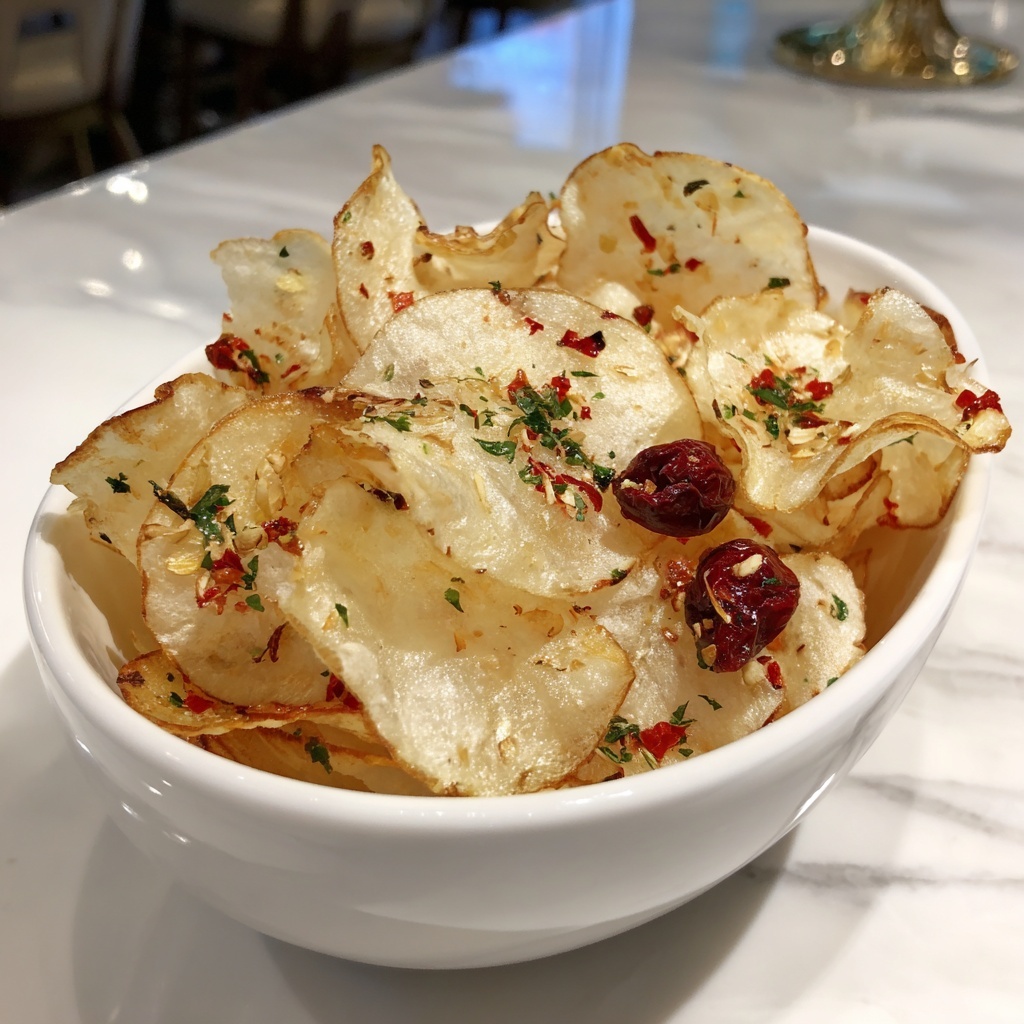 Olive Chips Recipe - Recipe Image