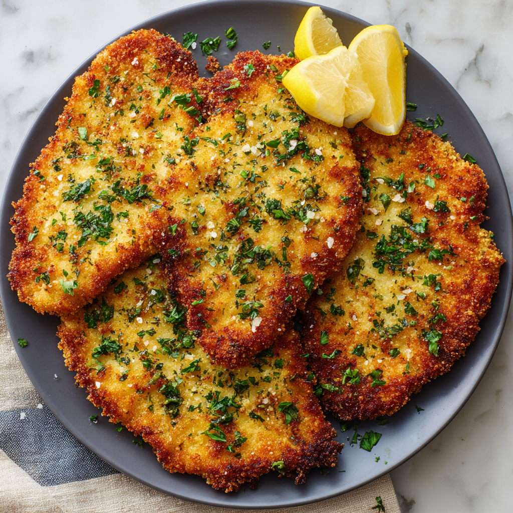 Italian Chicken Cutlets Recipe - Recipe Image