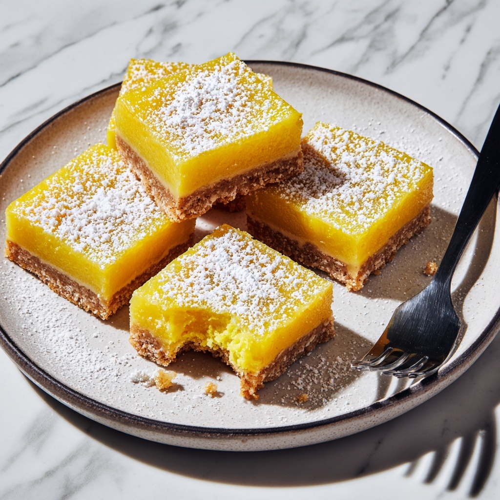 Small Batch Lemon Bars Recipe - Recipe Image