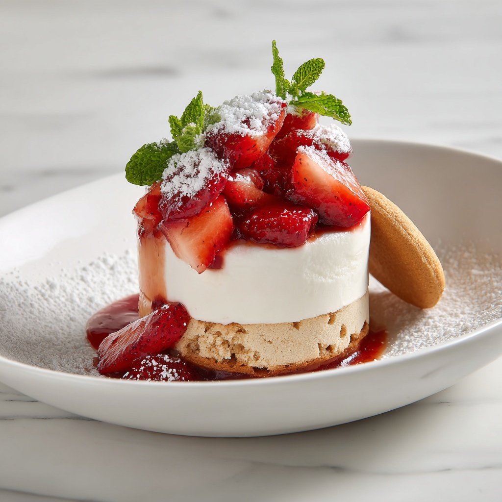 Strawberry Pudding Recipe - Recipe Image